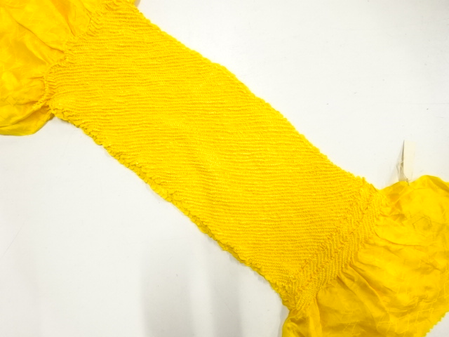 正絹　絞り　帯揚げ